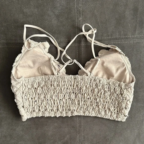 Wishlist Lace Bralette - Cream - Picture 2 of 2